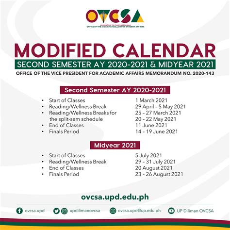 up diliman academic calendar|Graduate .